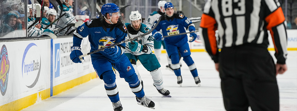 Road Trip Comes to End in 4-3 Loss to Barracuda