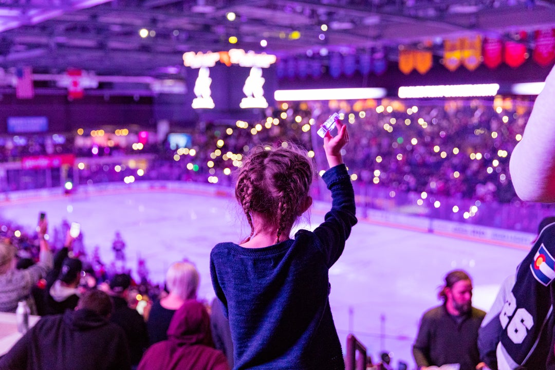 Colorado Eagles - We are excited to announce the Jersey Bracket Challenge,  presented by UCHealth. From the original red, yellow and blue with talon  marks to the lavender Eagles Fight Cancer design