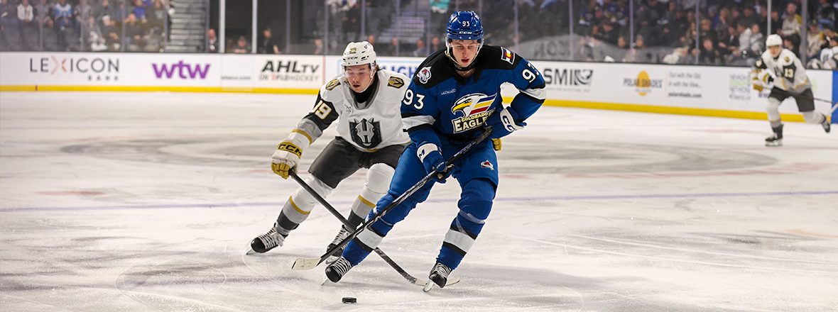 Colorado Falls Short in 2-1 OT Loss to Silver Knights