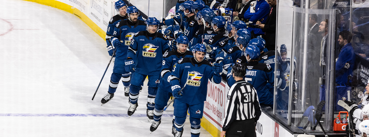 Eagles Score Four Straight to Rally for 4-2 Win over Ontario