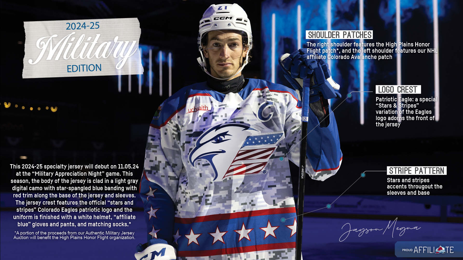 Colorado Eagles Jersey Collection Colorado Eagles