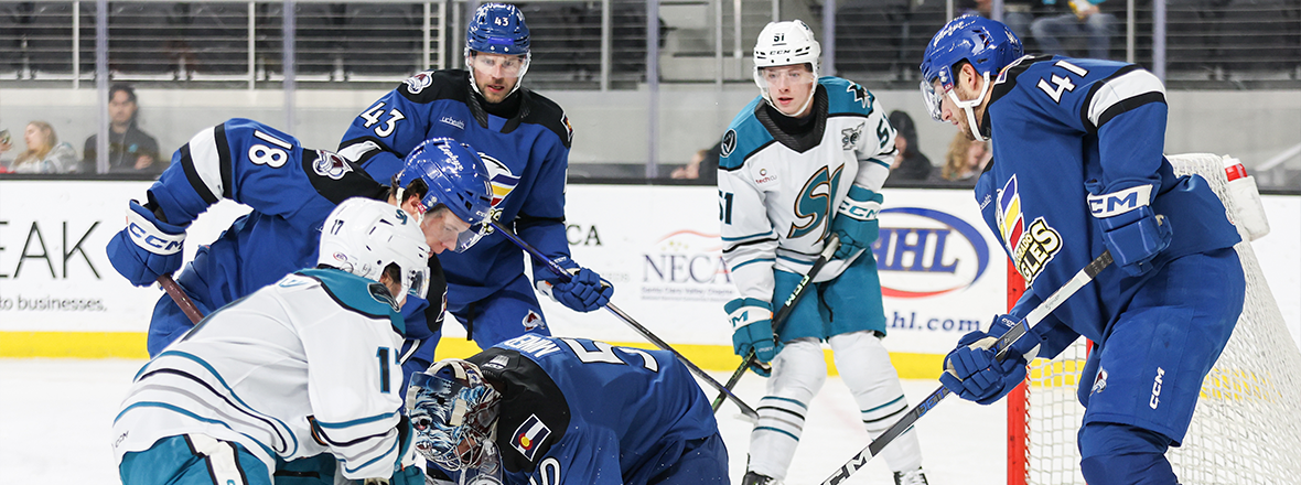 Colorado Falls Short in 5-3 Loss to Barracuda