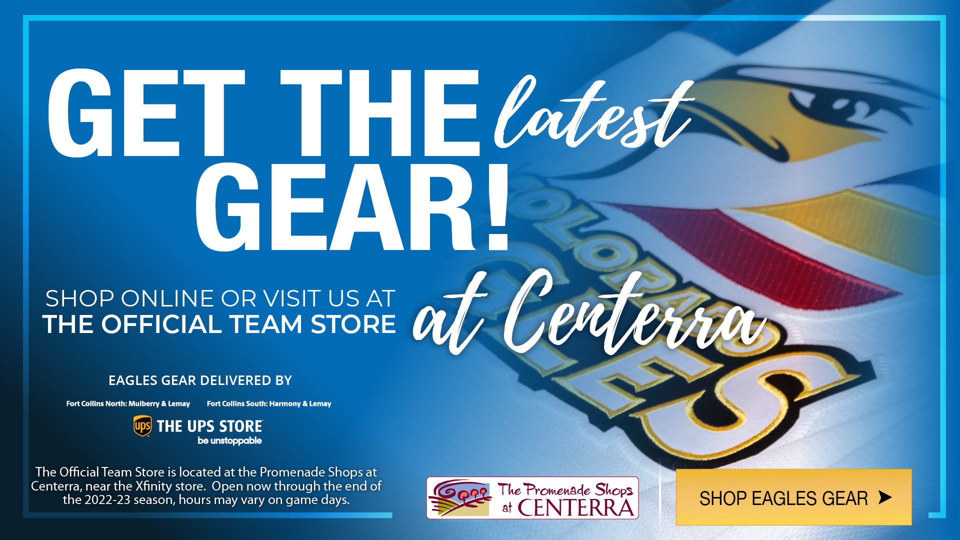 The Colorado Eagles Holiday Store Returns On Friday