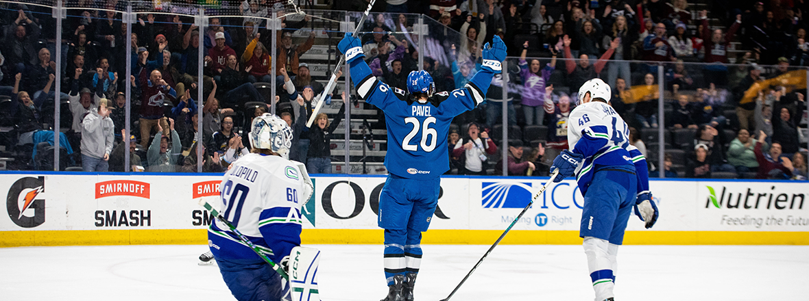 RECAP: Colorado Punches Ticket to Playoffs in 2-1 OT Loss to Canucks