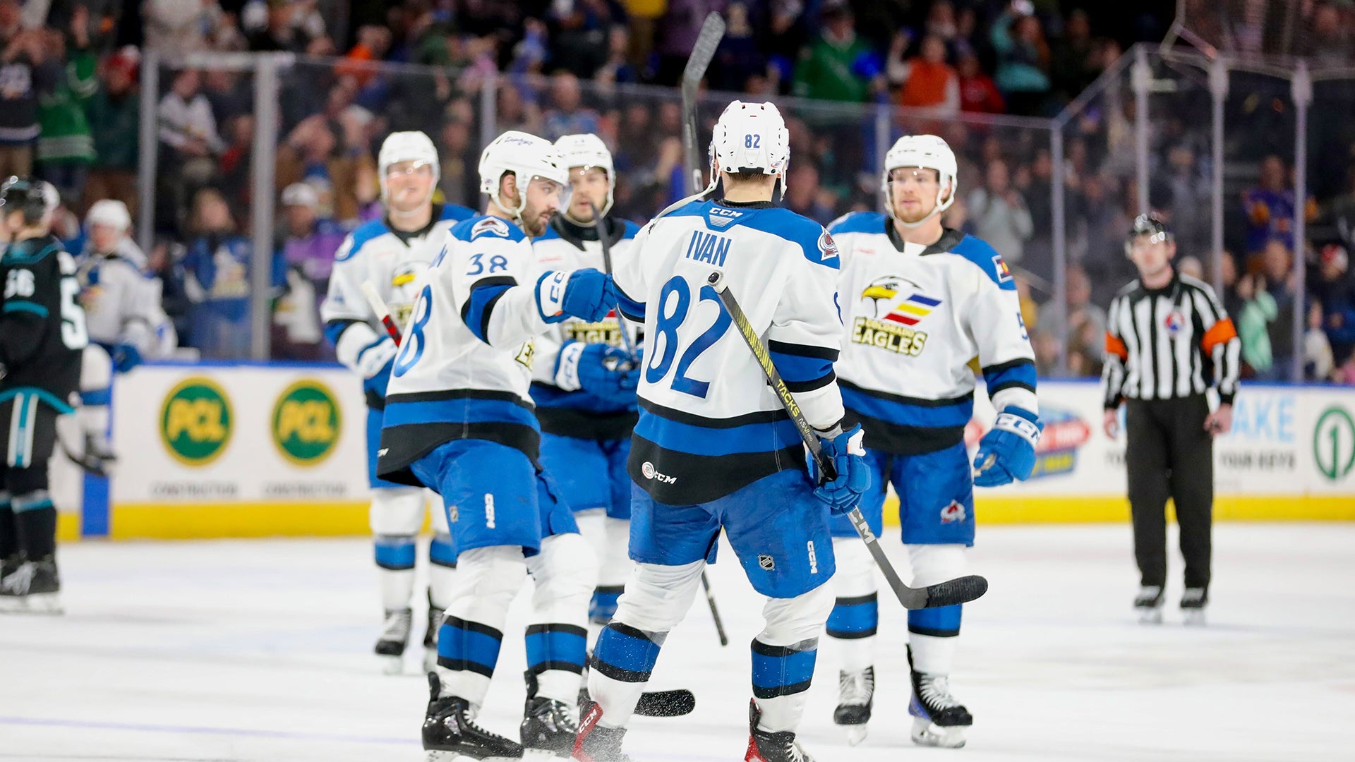 Colorado Sweeps Season Series with 6-4 Win over San Jose | Colorado Eagles