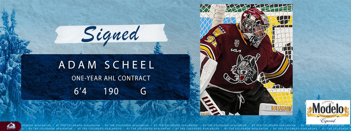 Goaltender Adam Scheel Inks AHL Contract with Eagles